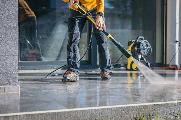Post-Construction Pressure Washing in Mission Canyon, CA